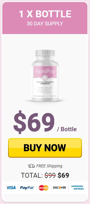 FemiPro 1 bottle order